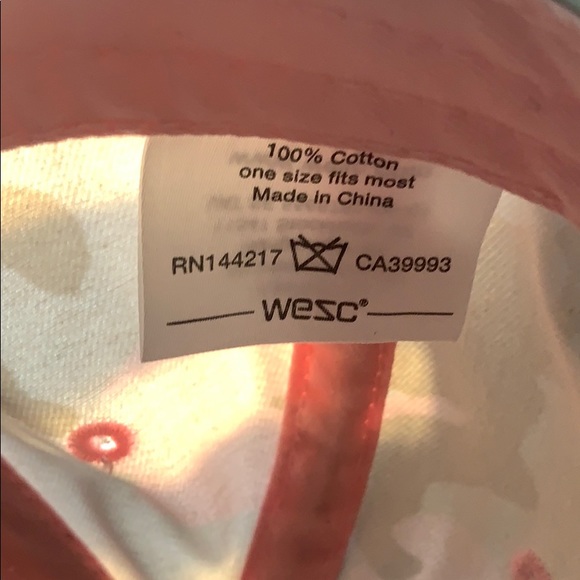 WESC pastel camo hat - Picture 2 of 3